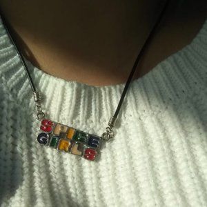 RARE 90s Spice Girls Enamel Necklace